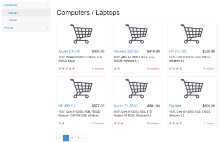 E-commerce site